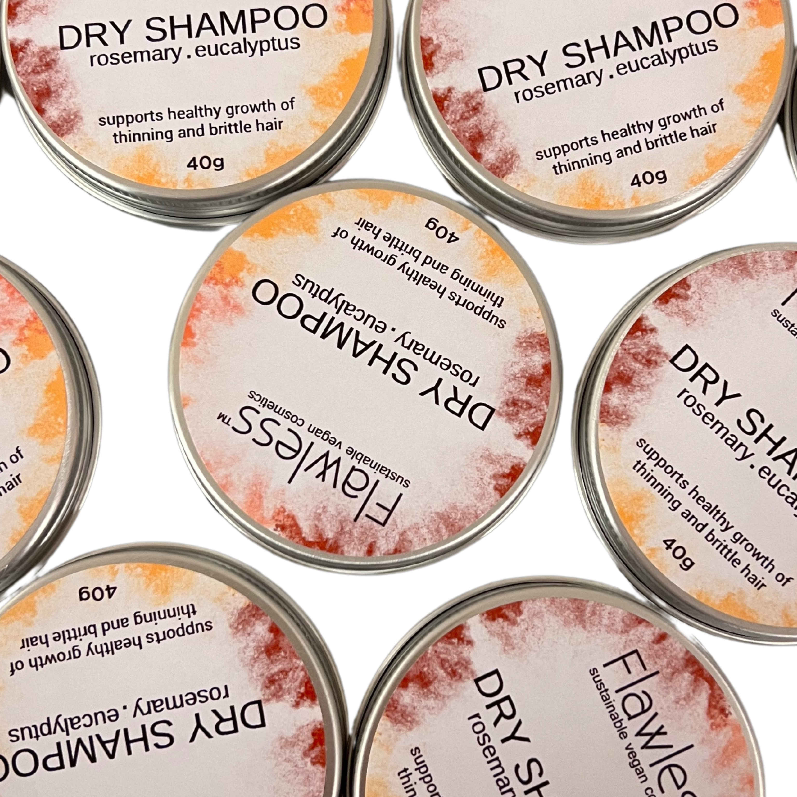 Dry Shampoo with Rosemary and Eucalyptus - for thinning/brittle hair-3