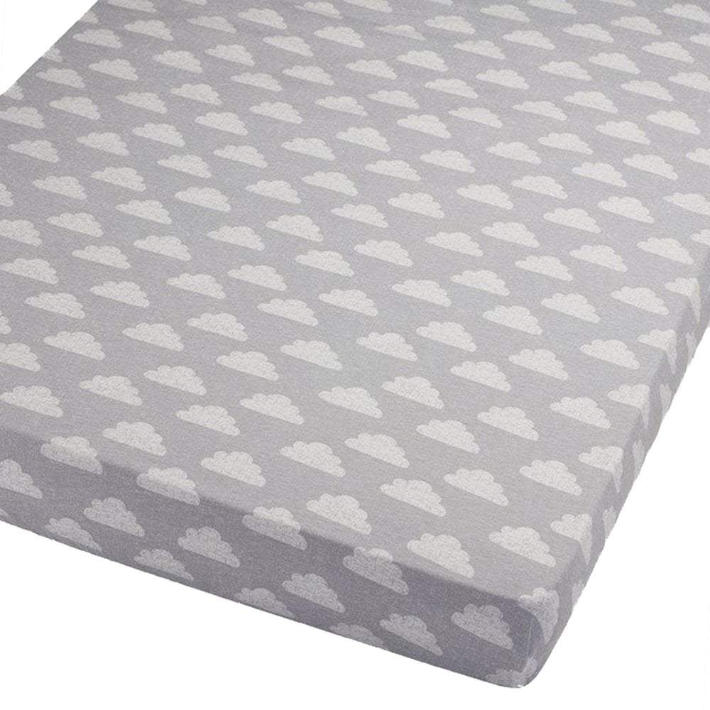 2x Travel Cot Fitted Sheet 100% Cotton 95x65cm-10