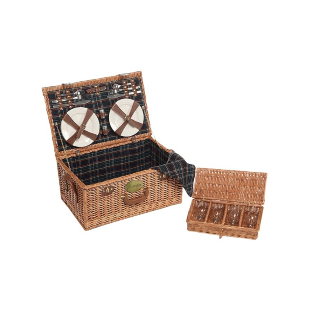 4 Person Fitted Paddington Picnic Hamper-0