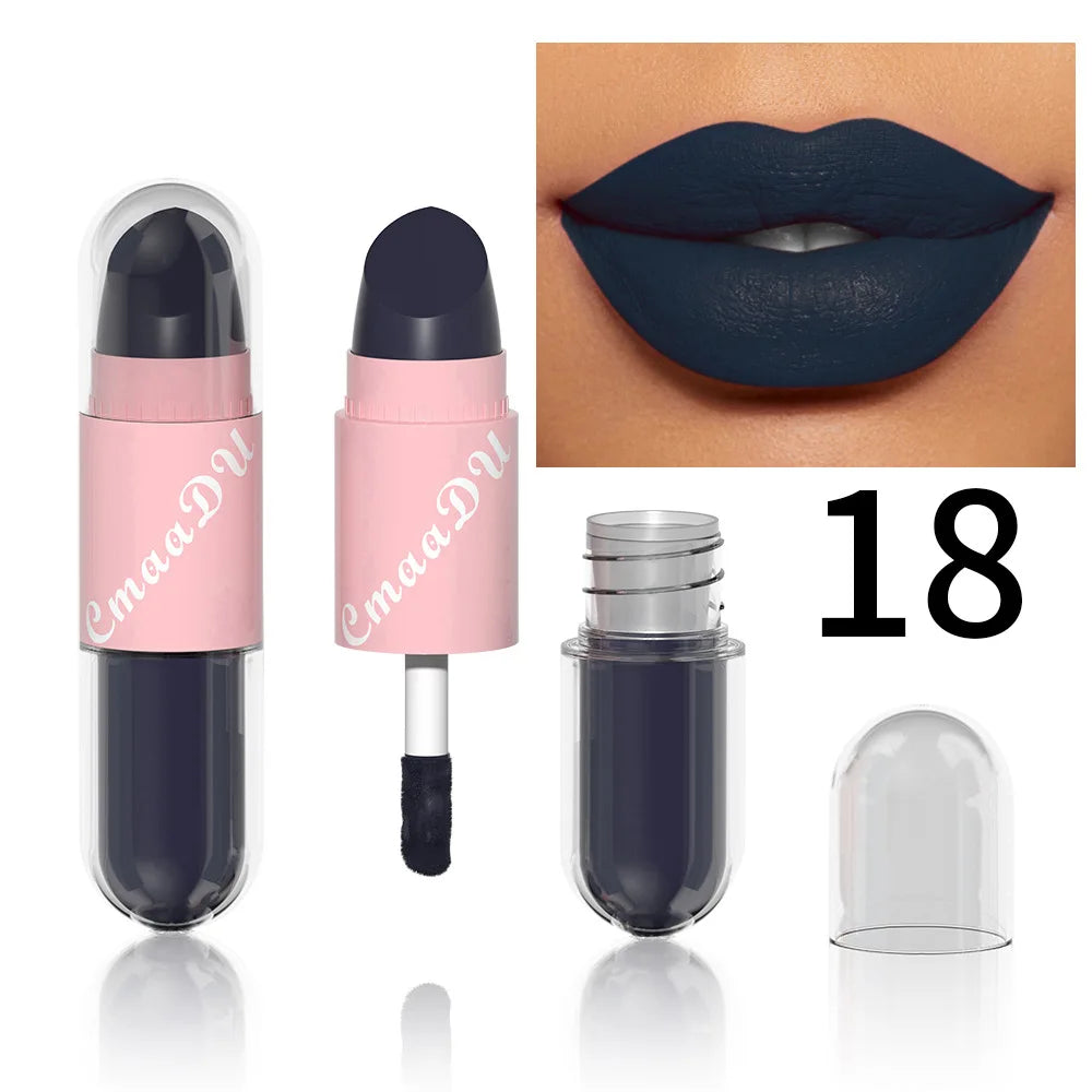 Halloween Lip Gloss Set, 3-Piece Shiny Lipstick Duo-20