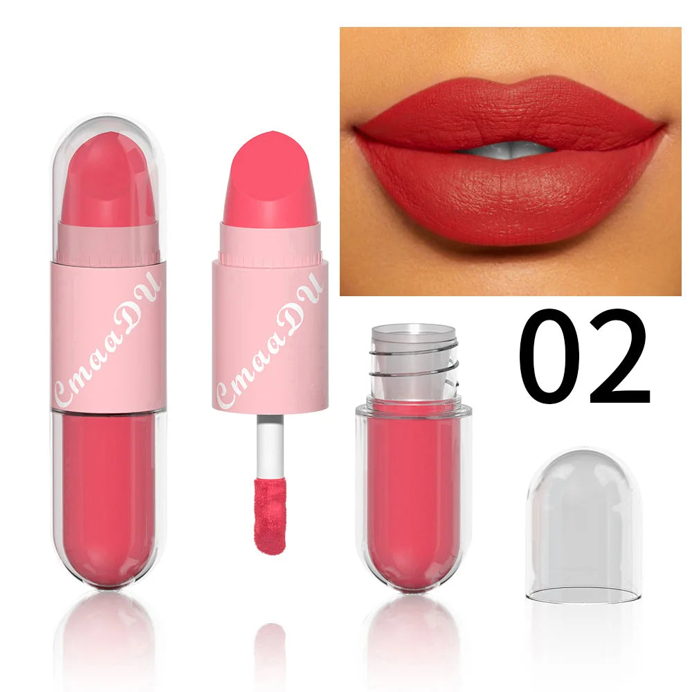 Halloween Lip Gloss Set, 3-Piece Shiny Lipstick Duo-6