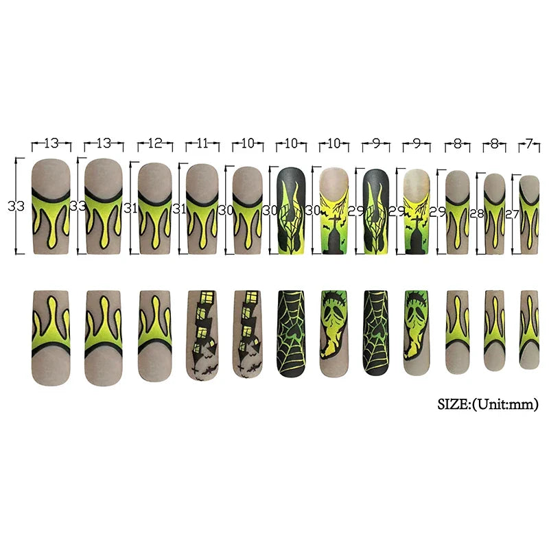 Halloween Press-On Nails-3