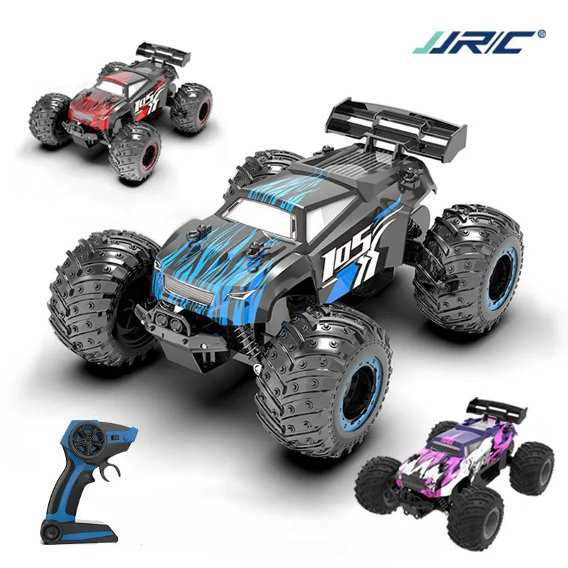 High-Speed Off-Road Remote Control Monster Truck with LED Lights-0