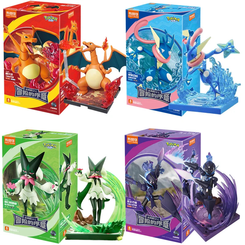 Pokemon Action Figures Charizard Greninja-0