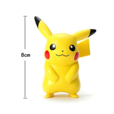 Pokemon Anime Action Figures Kawaii Toys-6