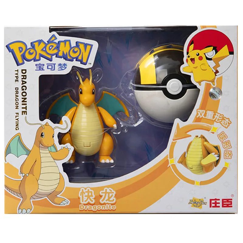 Pokemon Anime Figures Charizard Pikachu Gyarados Toy Mode-38