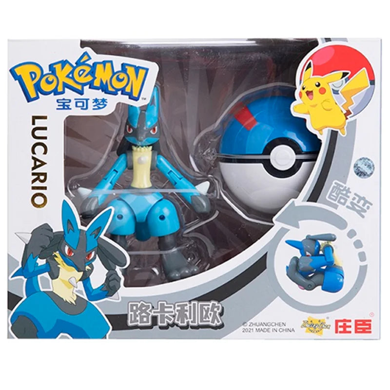 Pokemon Anime Figures Charizard Pikachu Gyarados Toy Mode-31