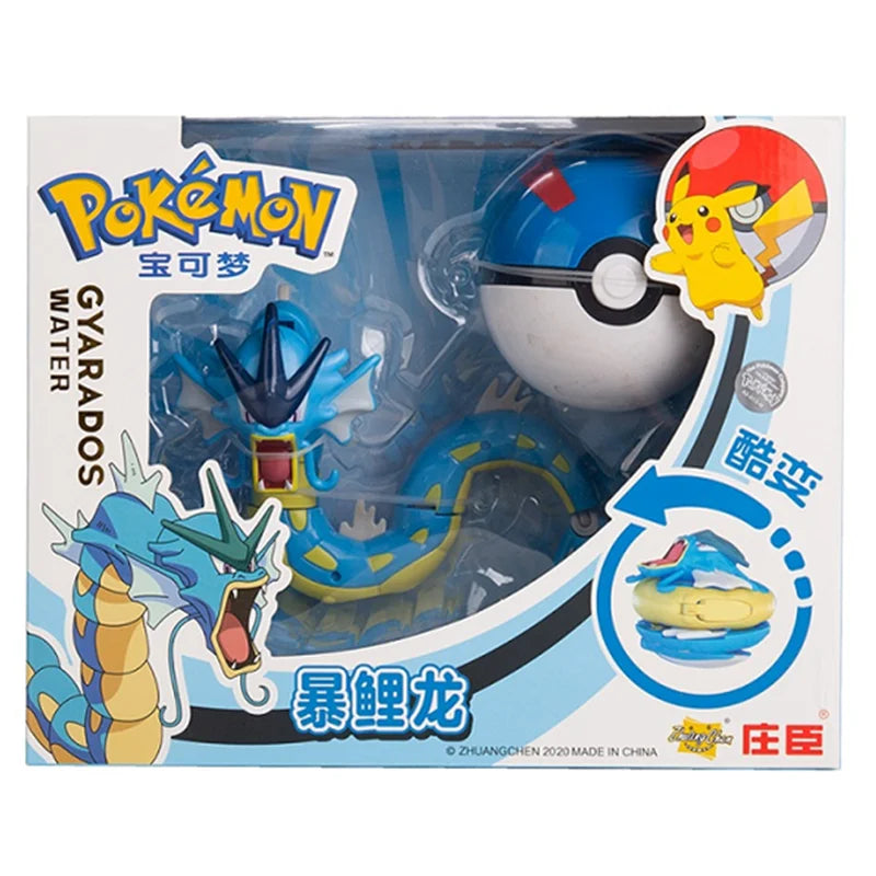 Pokemon Anime Figures Charizard Pikachu Gyarados Toy Mode-34