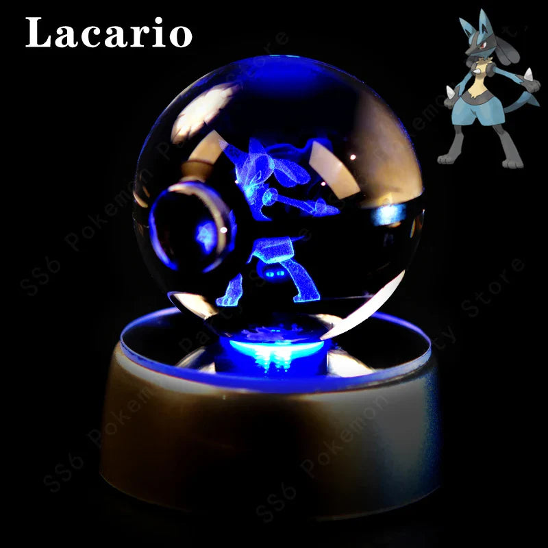Pokemon Crystal Ball 3D Lamp Night Light-6