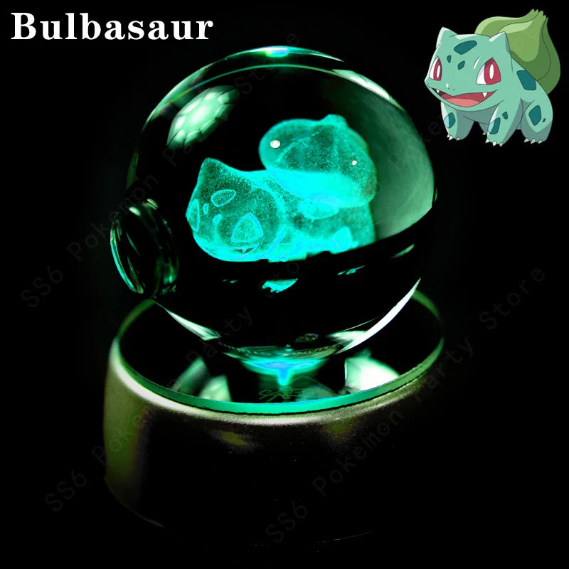 Pokemon Crystal Ball 3D Lamp Night Light-18