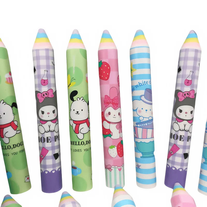 New Sanrio Pencil Eraser My melody Cartoon Cute Creative High-Pretty Children Pencil Elimination Eraser Stationery Wholesale-0