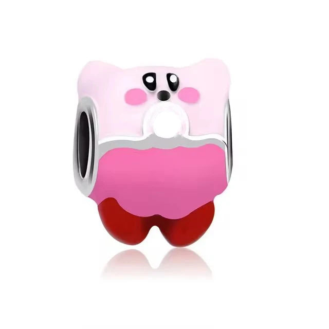 Silver 925 Original Miniso Hello Kitty Sanrio Kuromi Melody Big-Eyed Frog Charms Fit Women Jewelry Bracelet Beads Pendant Charm-13