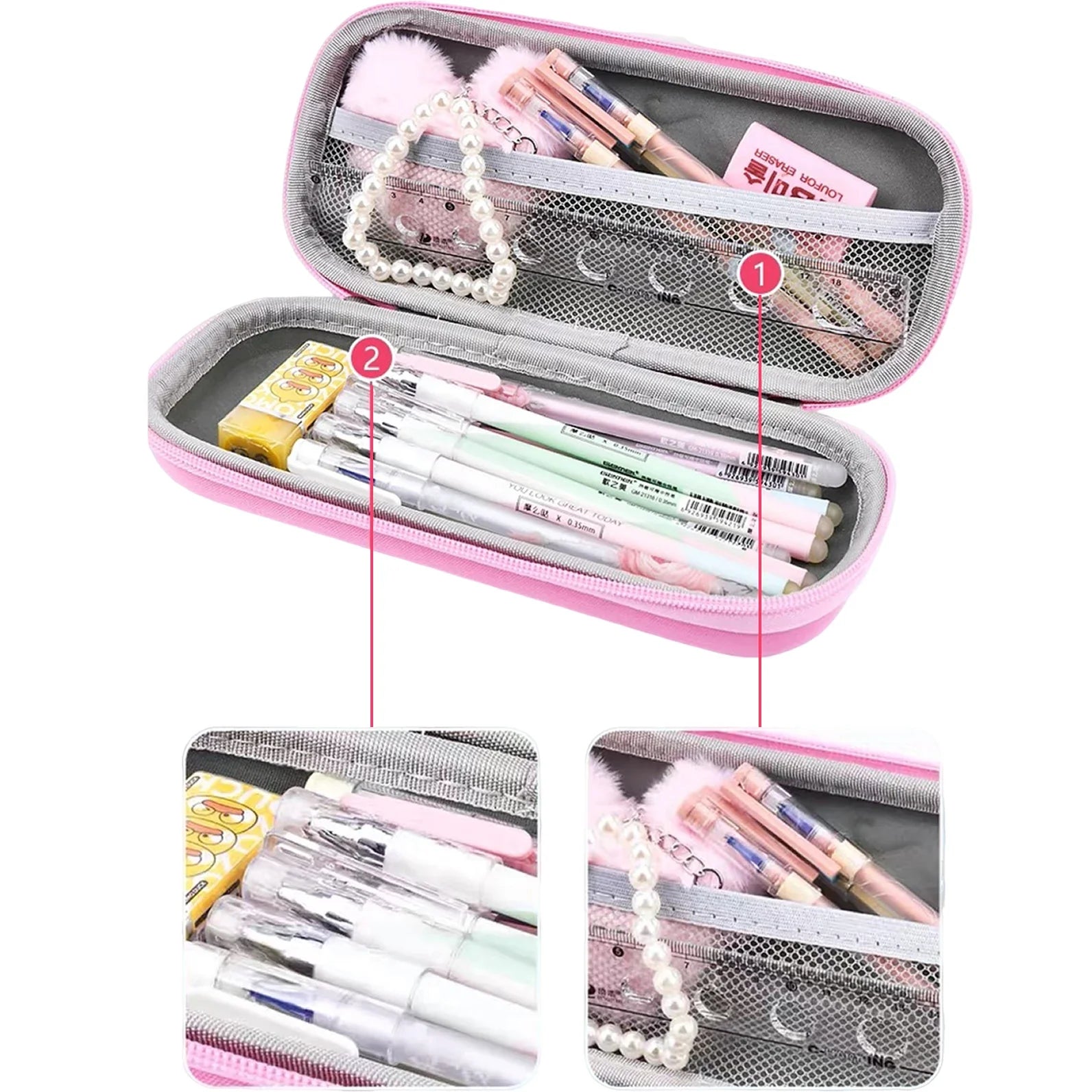 Sanrio Kawaii 3D Cinnamoroll Anime Pencil Case Cute Melody Large Capacity Pen Holder Girls Boy Kids School Stationery Box Gift-3