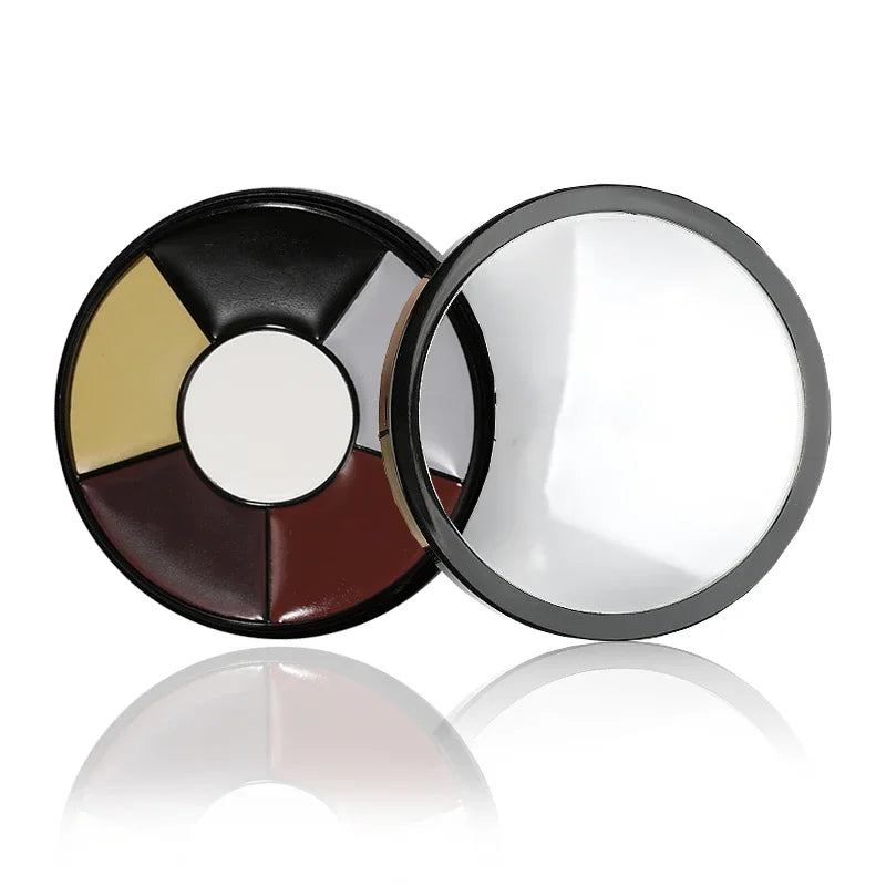 20 Color Sfx Children's Adult Painting Set Halloween Party Makeup Fancy Dress Beauty Palette Face Body Painting Oil and Brush-8