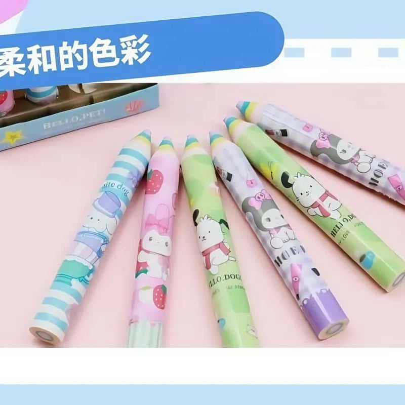 New Sanrio Pencil Eraser My melody Cartoon Cute Creative High-Pretty Children Pencil Elimination Eraser Stationery Wholesale-3