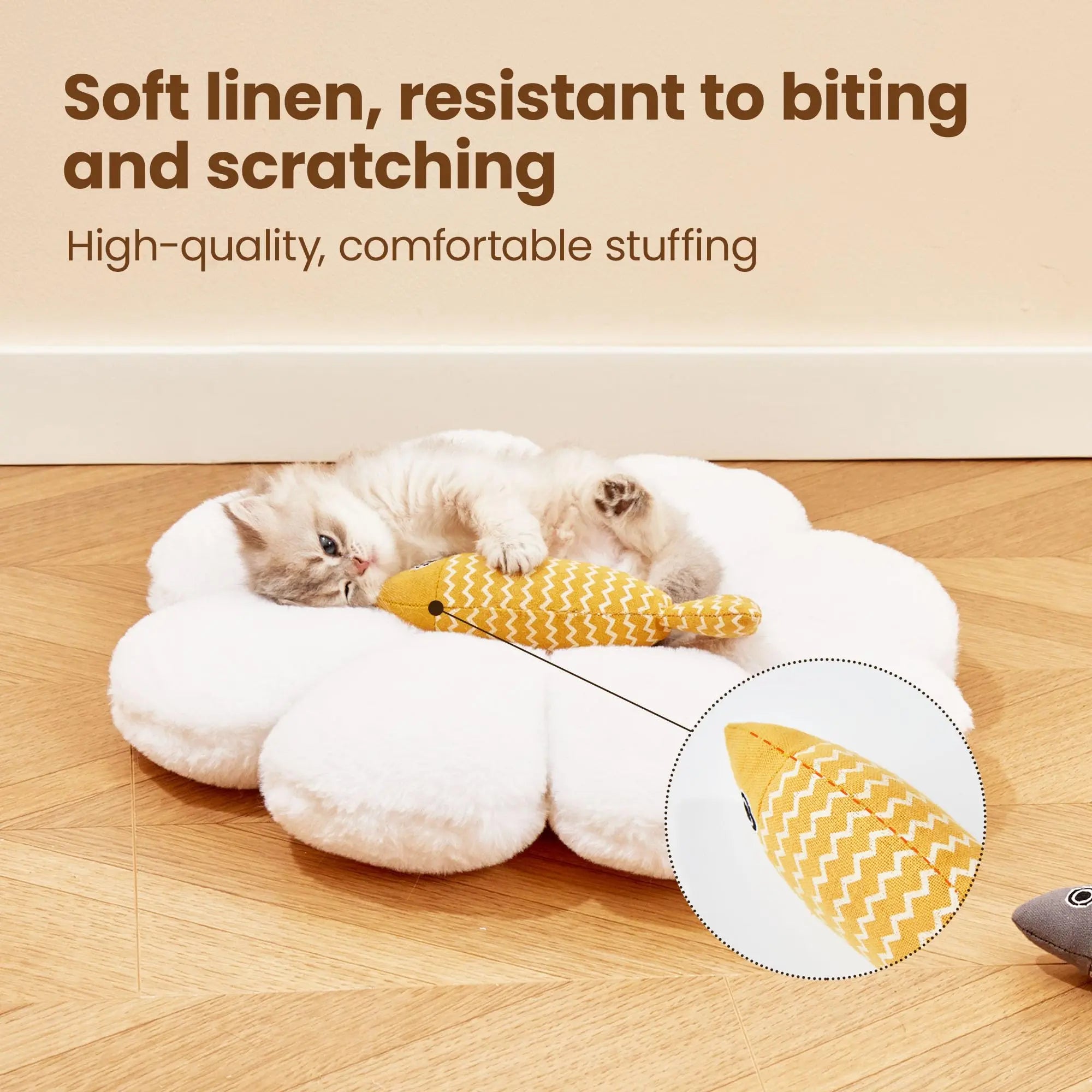 Vibrant Fish Crinkle Catnip Toys-4