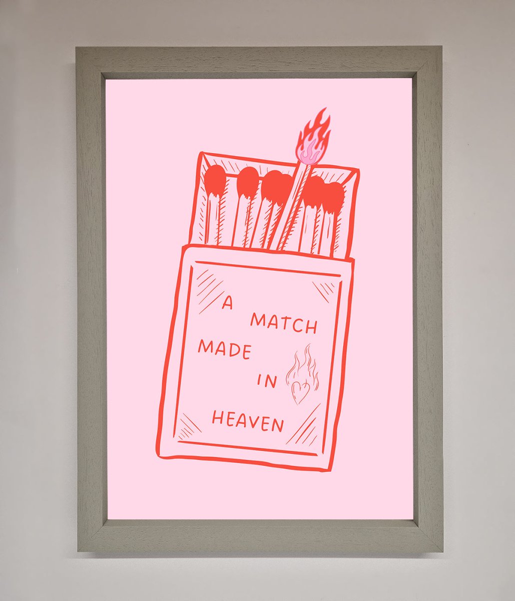 A Match Made In Heaven Framed Wall Art-3