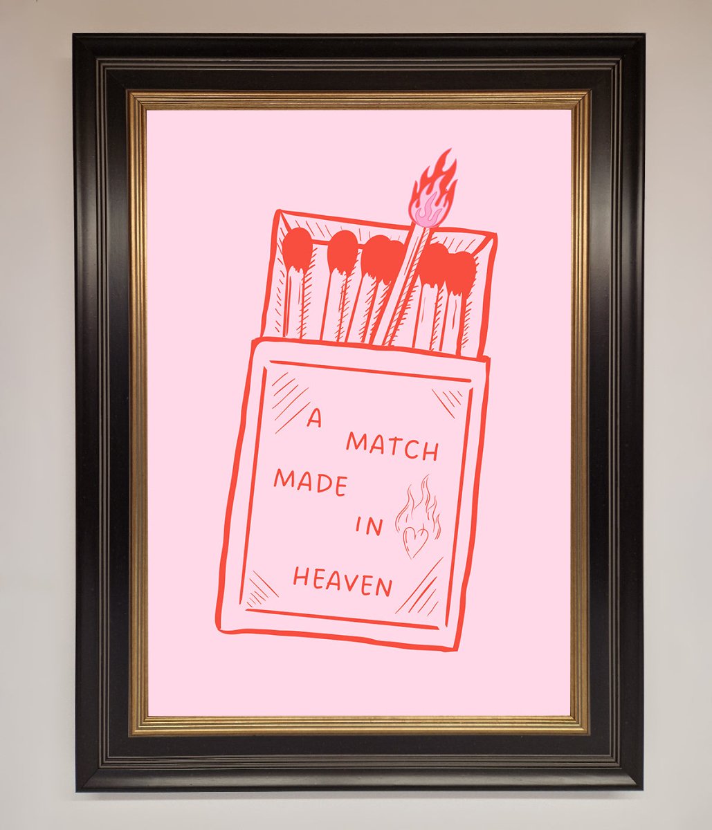 A Match Made In Heaven Framed Wall Art-17