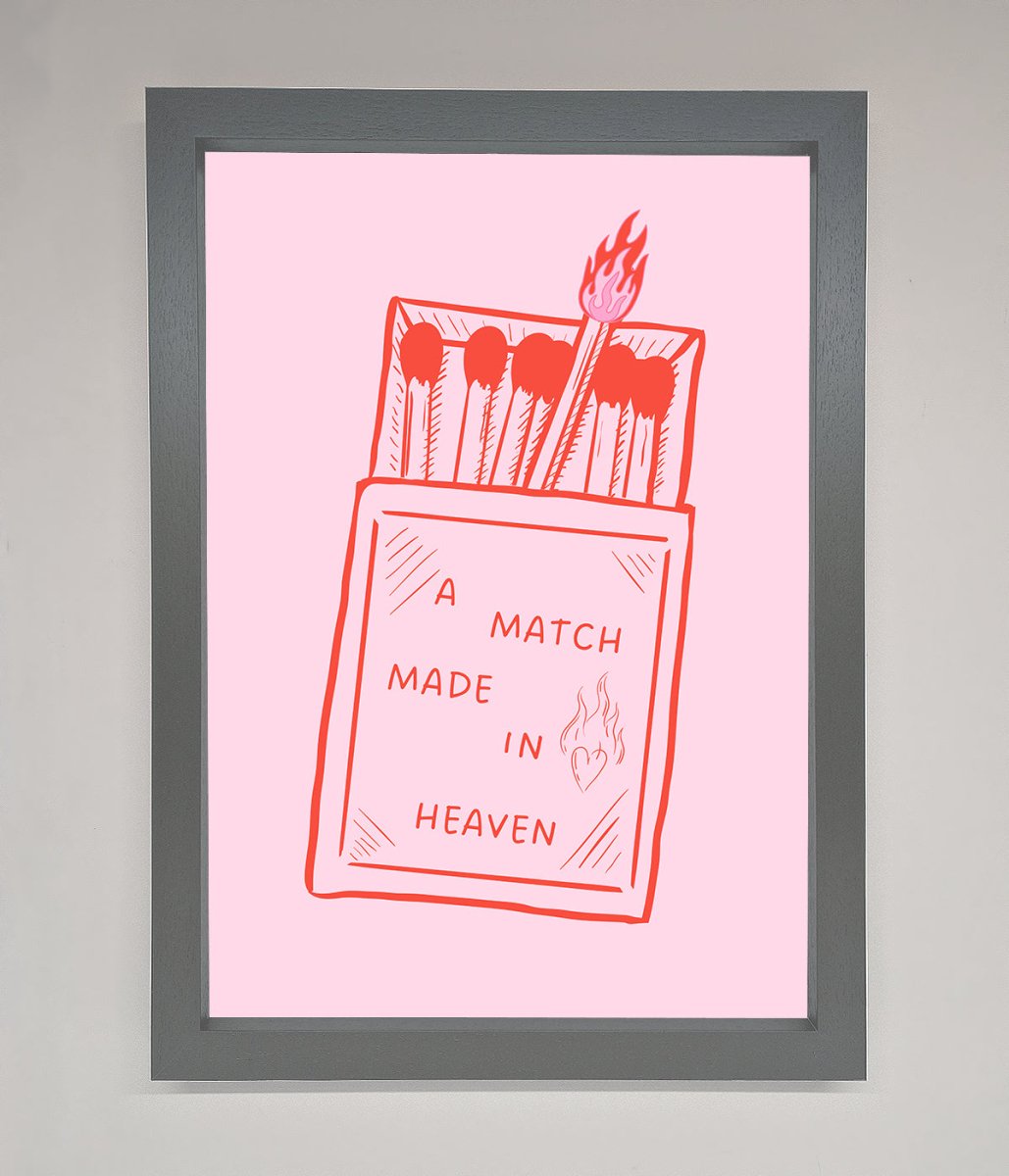 A Match Made In Heaven Framed Wall Art-4
