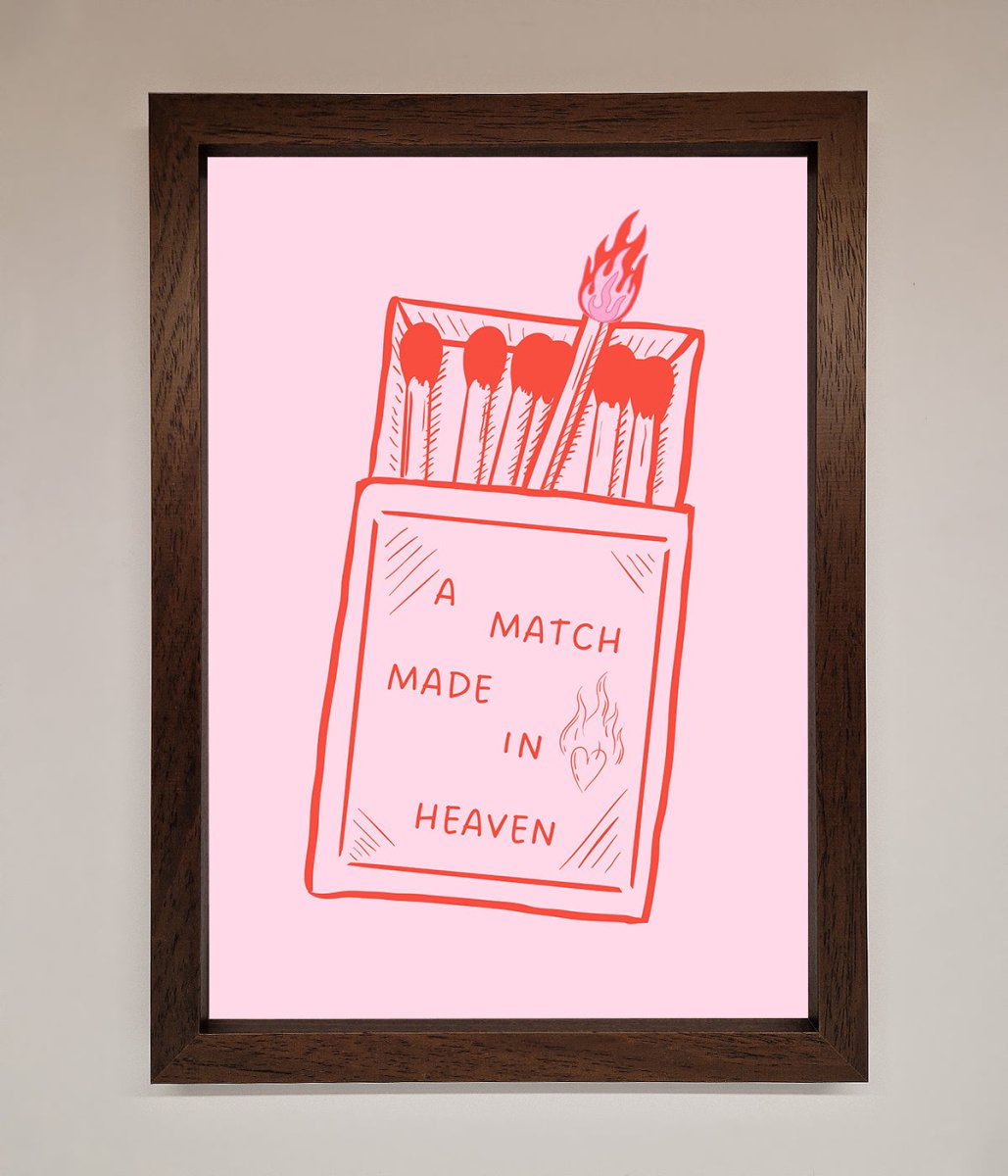A Match Made In Heaven Framed Wall Art-18