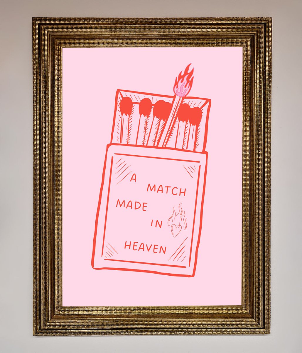A Match Made In Heaven Framed Wall Art-9