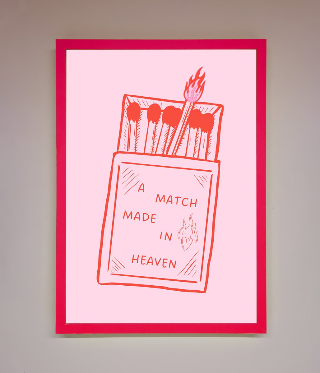 A Match Made In Heaven Framed Wall Art-0