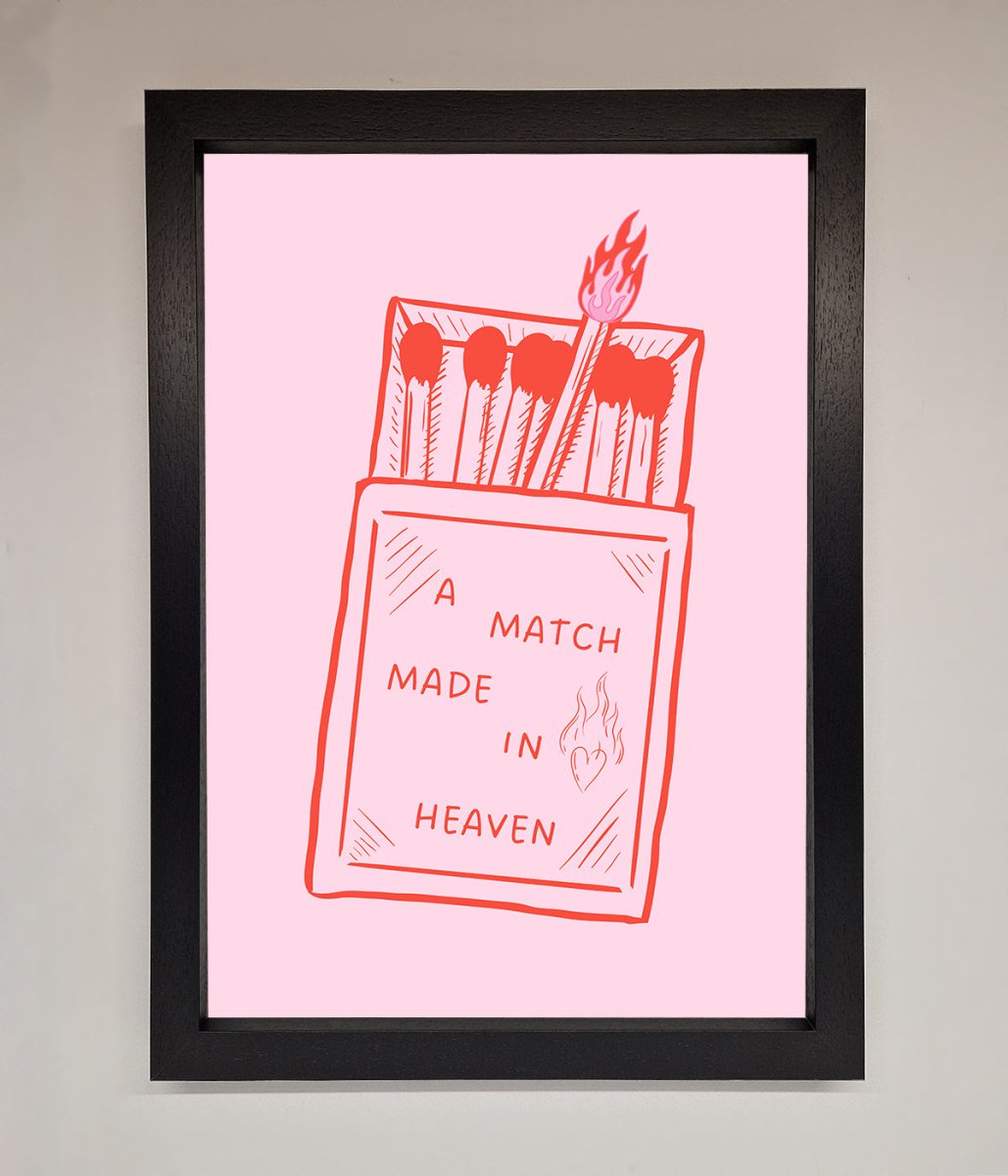 A Match Made In Heaven Framed Wall Art-1