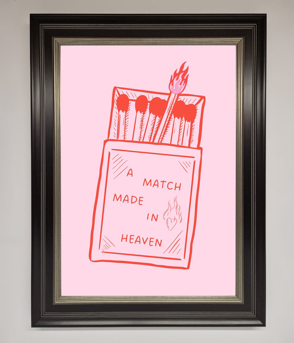 A Match Made In Heaven Framed Wall Art-16