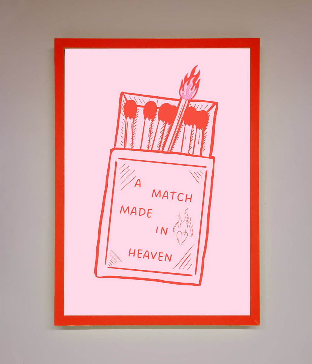 A Match Made In Heaven Framed Wall Art-6