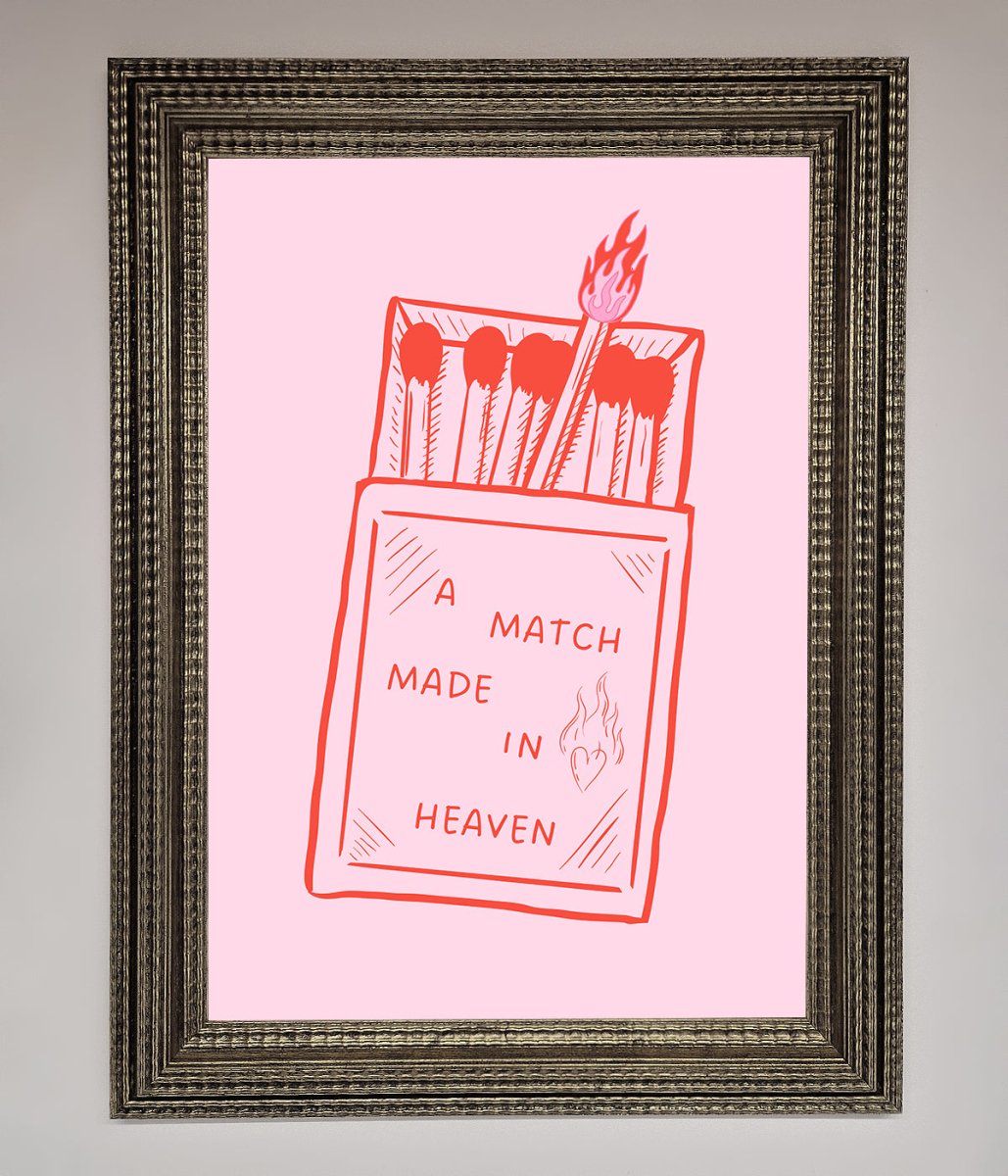 A Match Made In Heaven Framed Wall Art-10