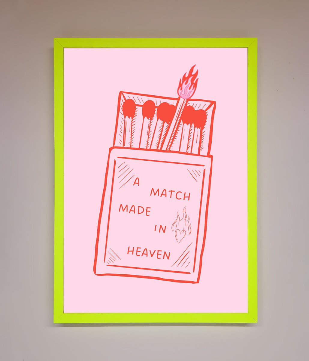 A Match Made In Heaven Framed Wall Art-7