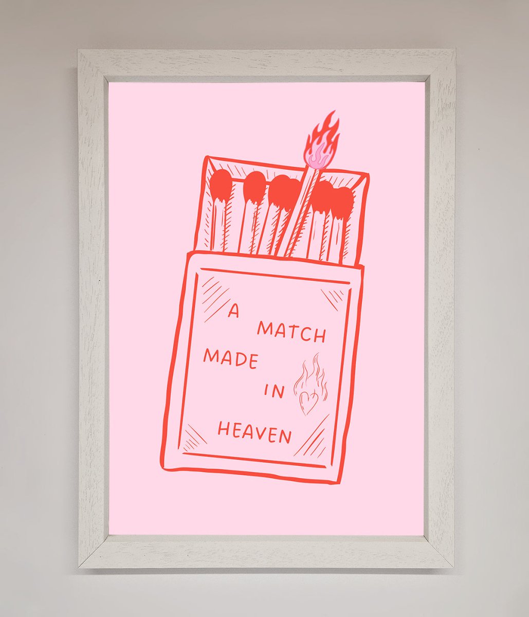 A Match Made In Heaven Framed Wall Art-2