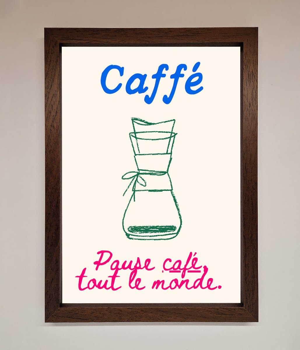 Caffe Art Framed Print-10