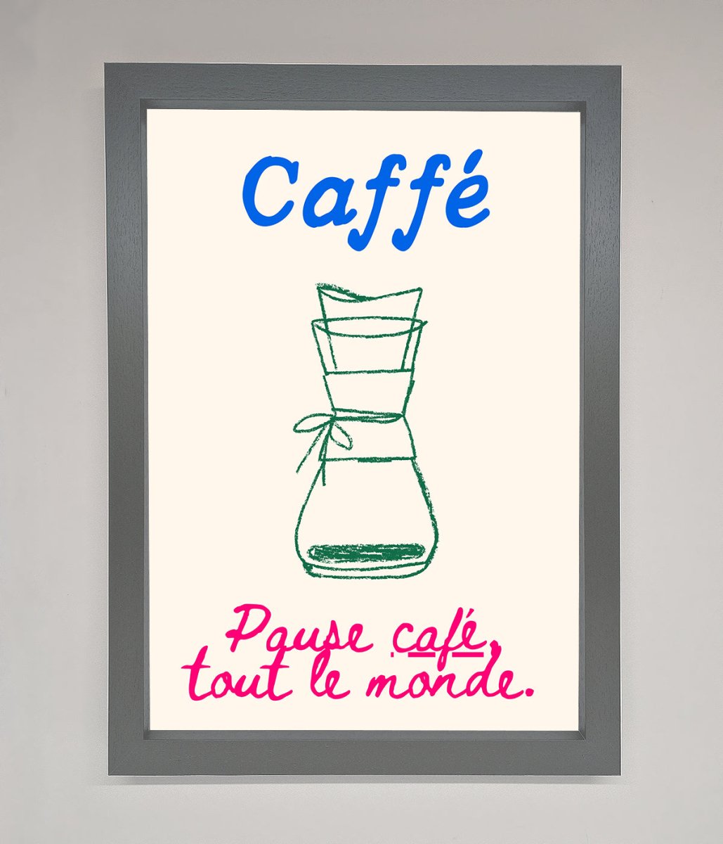 Caffe Art Framed Print-4