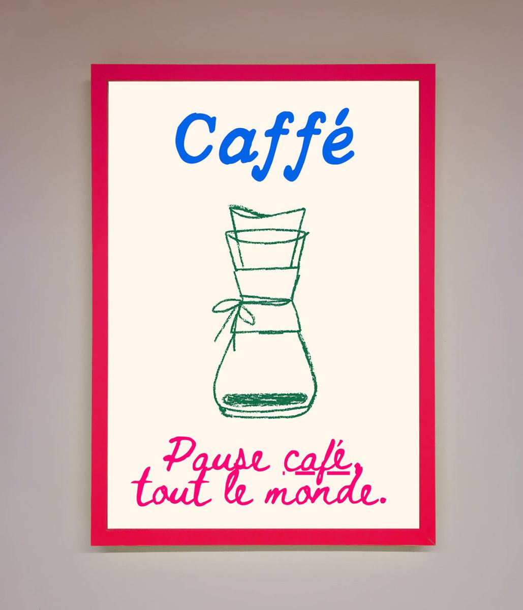 Caffe Art Framed Print-13