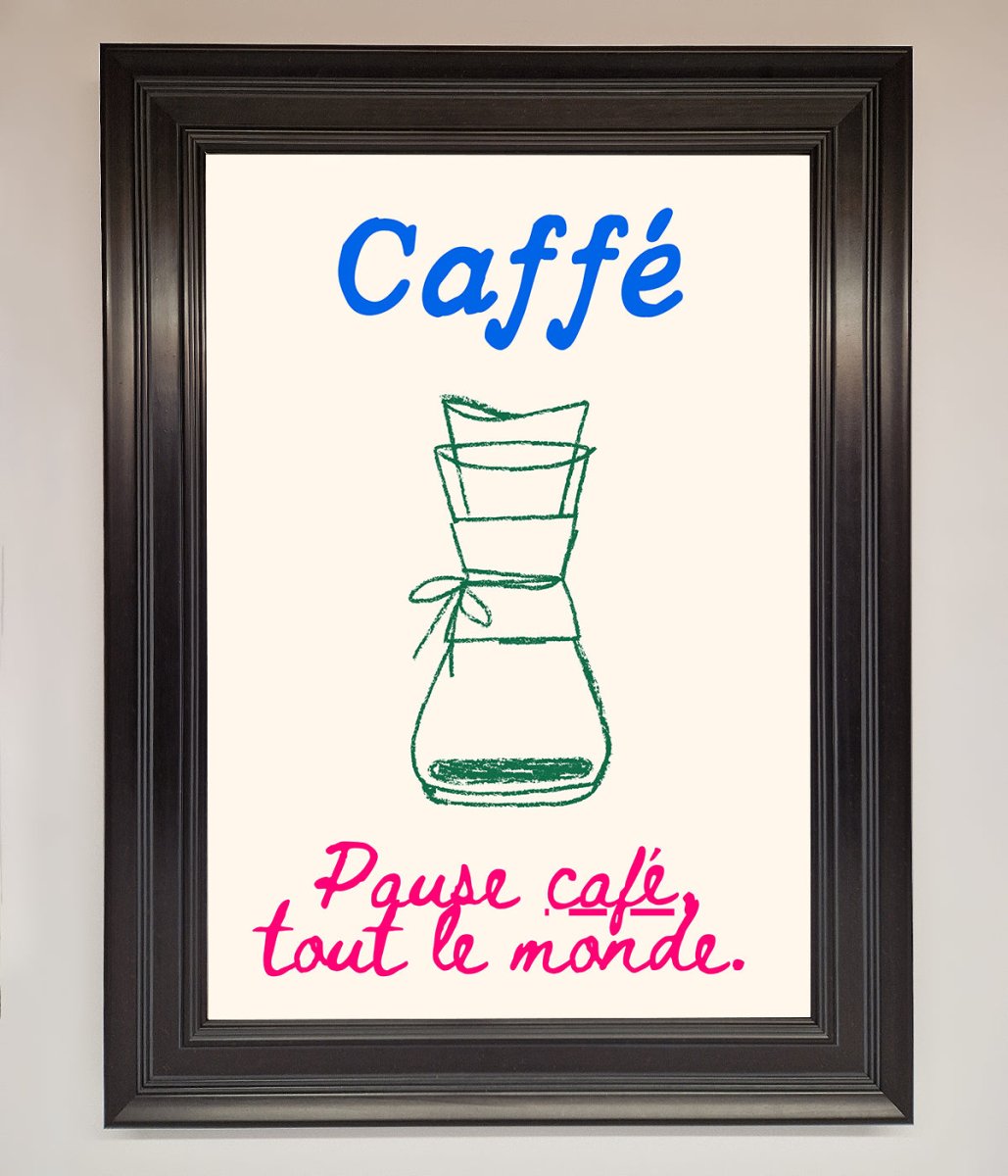 Caffe Art Framed Print-6