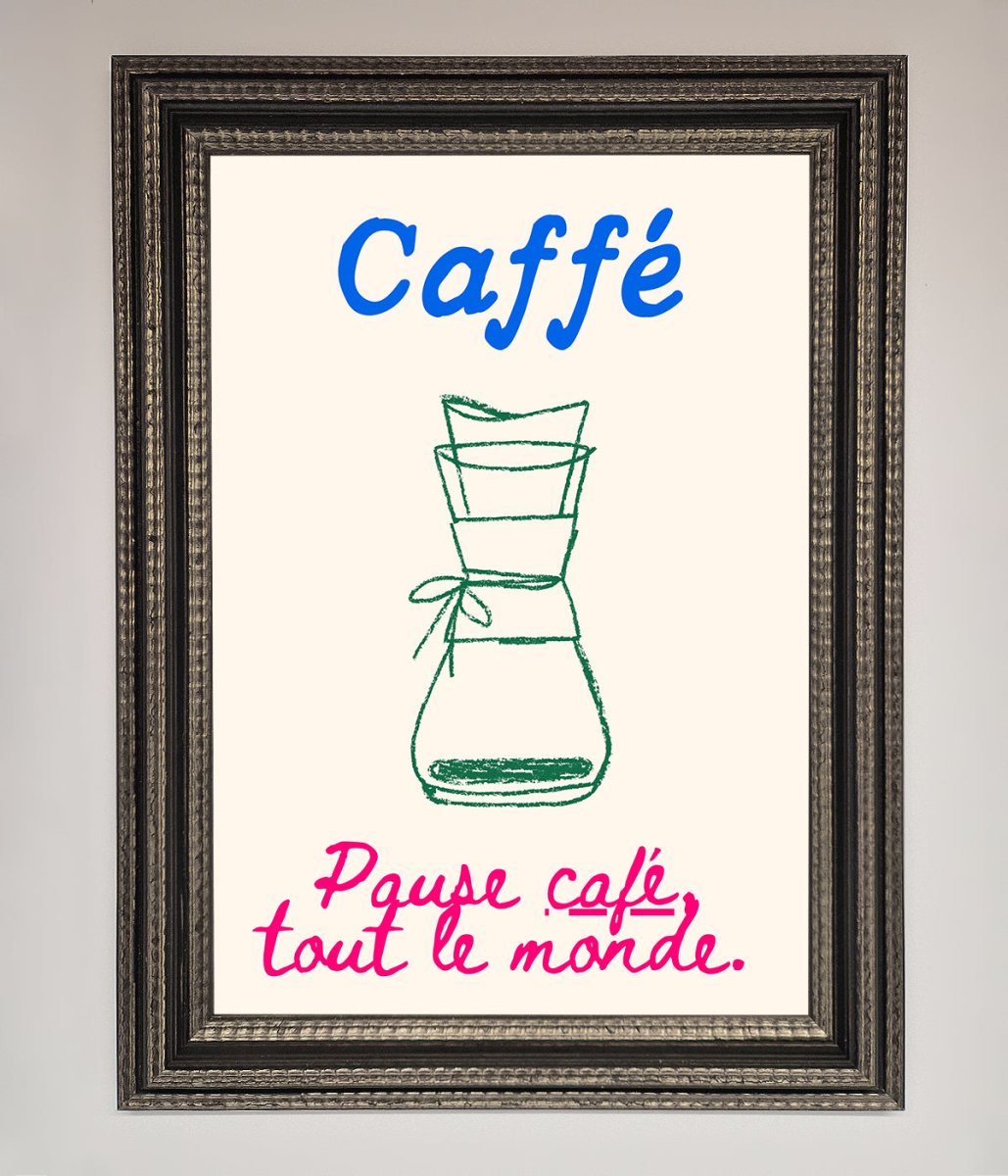Caffe Art Framed Print-17