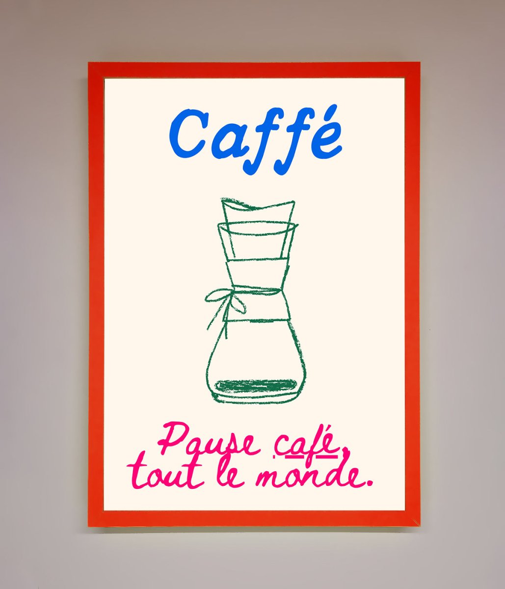 Caffe Art Framed Print-14