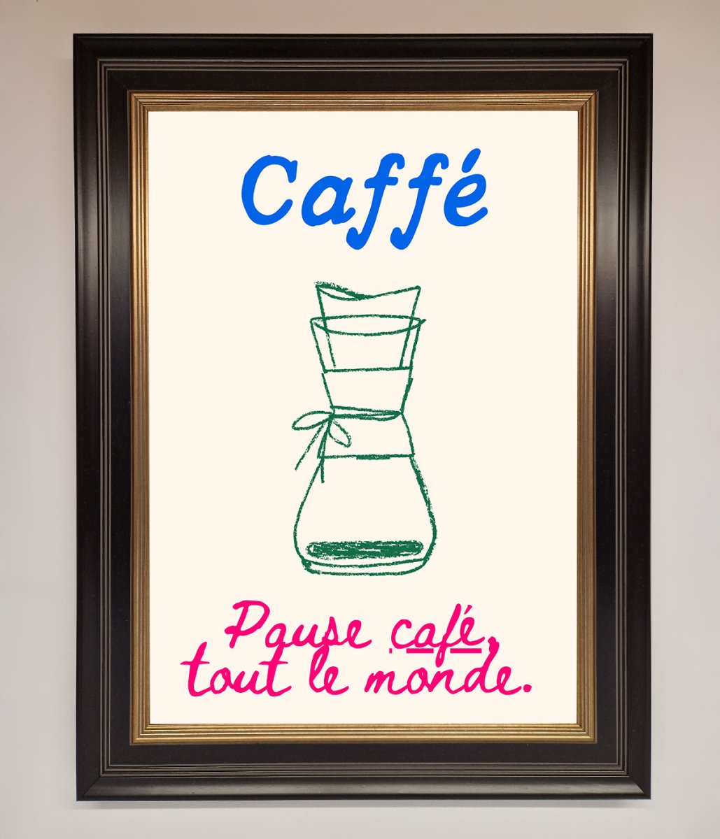 Caffe Art Framed Print-9
