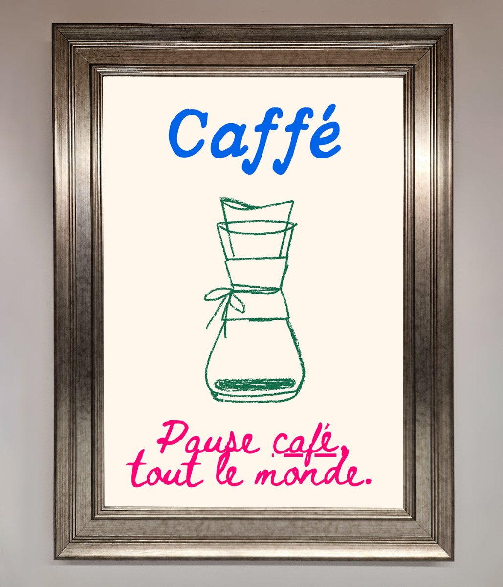 Caffe Art Framed Print-5