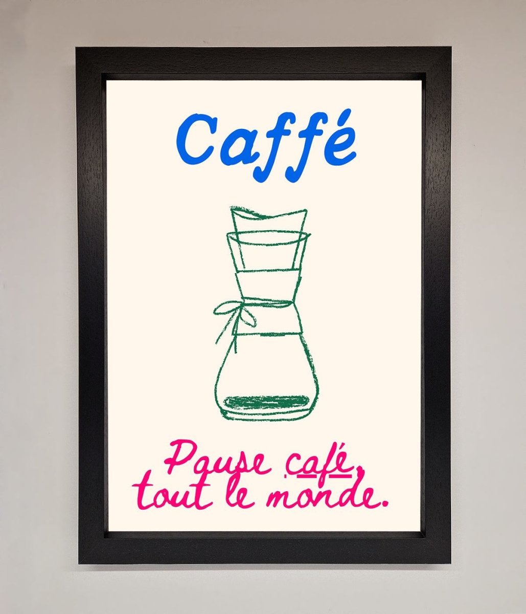 Caffe Art Framed Print-0
