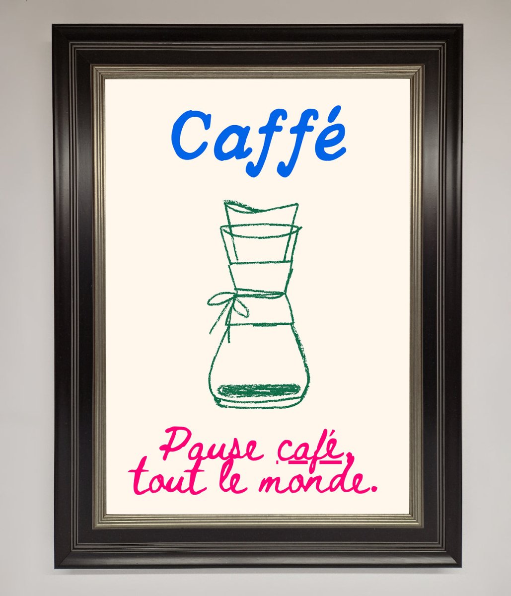 Caffe Art Framed Print-8