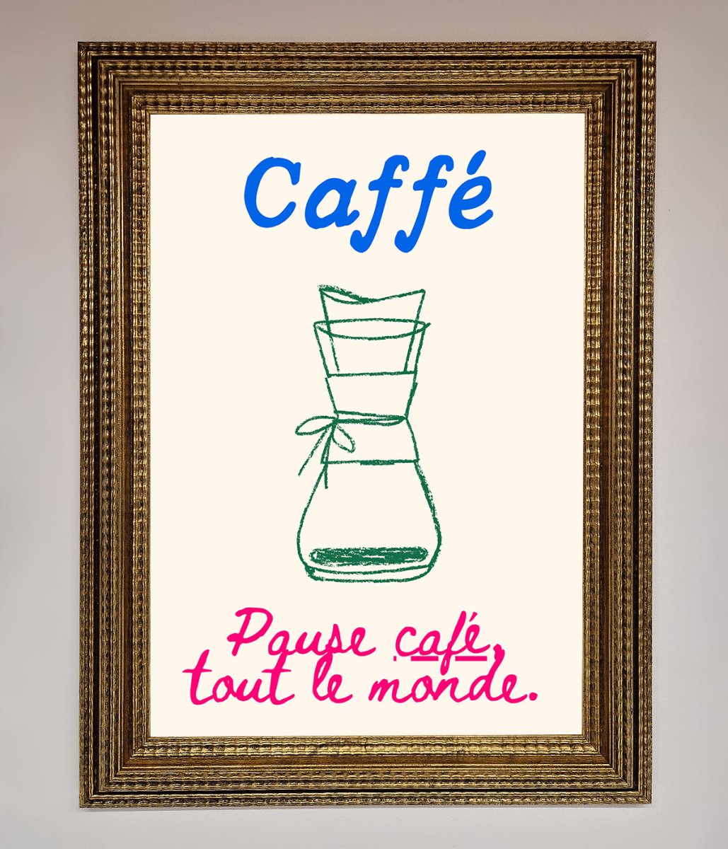 Caffe Art Framed Print-15