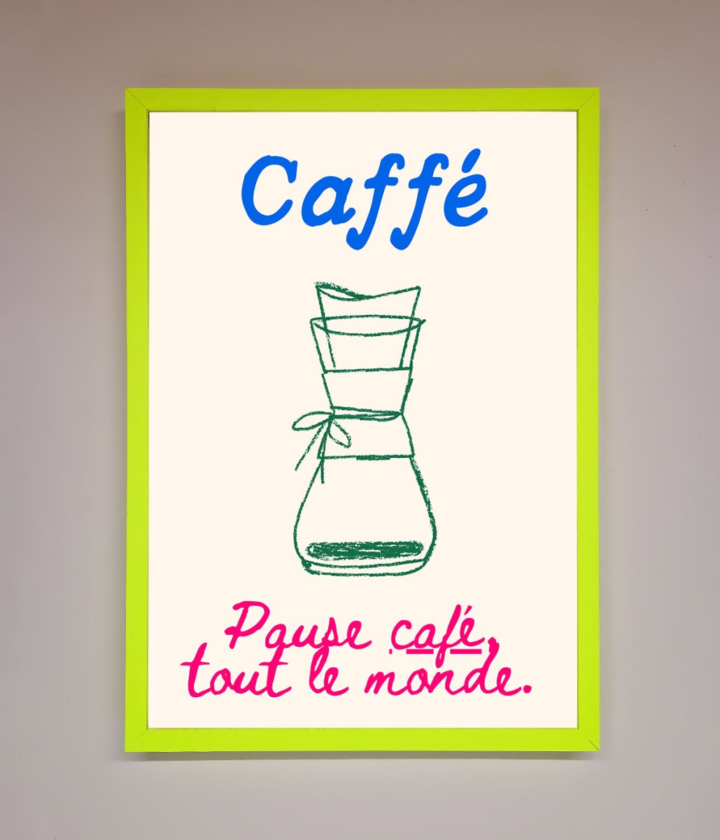 Caffe Art Framed Print-12