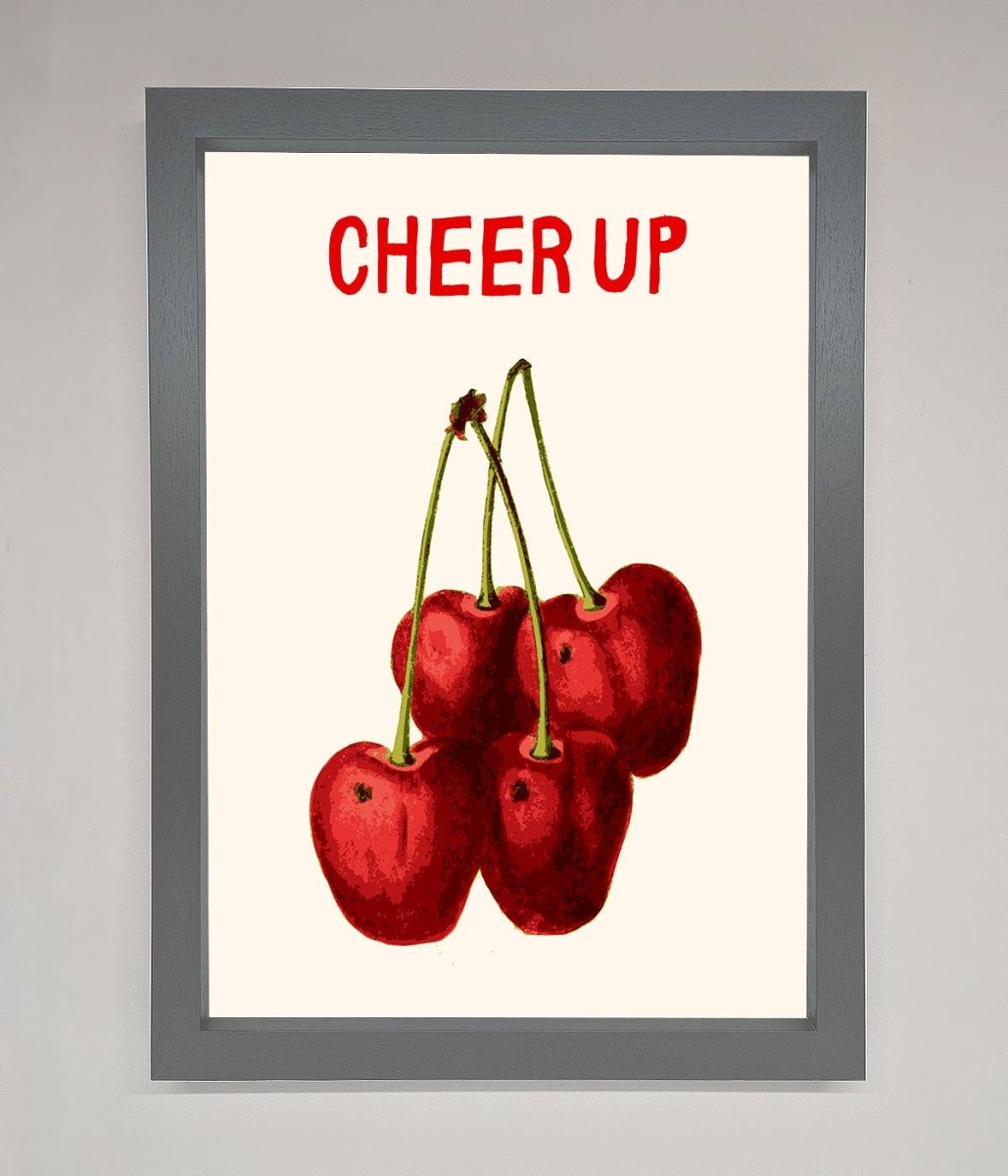 Cheer Up Cherries Framed Wall Art-3