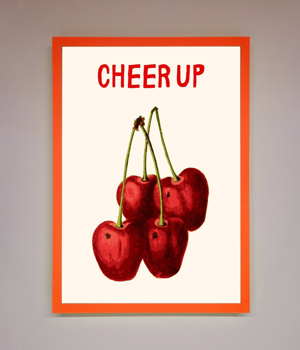 Cheer Up Cherries Framed Wall Art-10