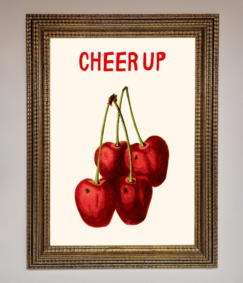 Cheer Up Cherries Framed Wall Art-15