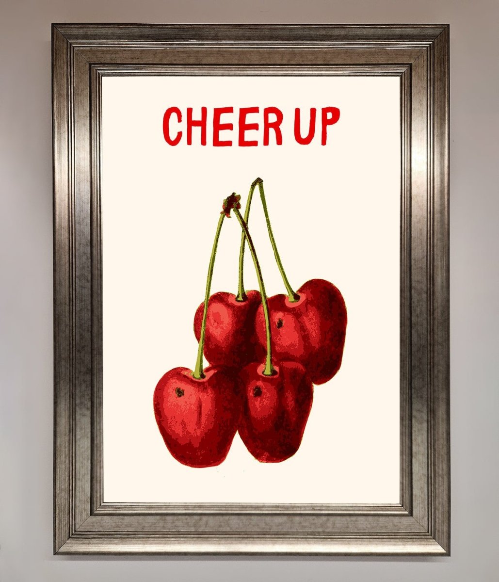 Cheer Up Cherries Framed Wall Art-5