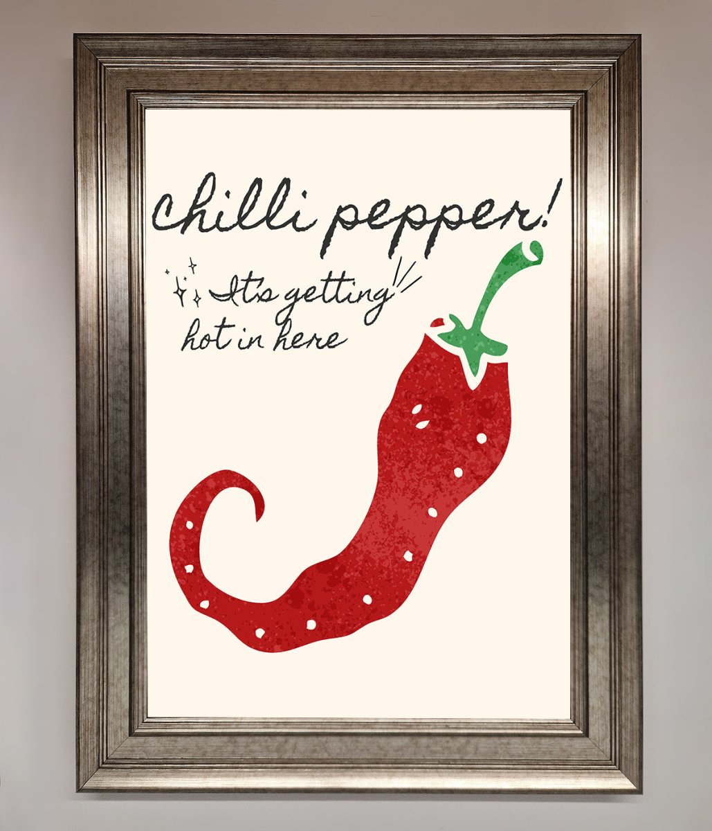 Chili Pepper Framed Print-5