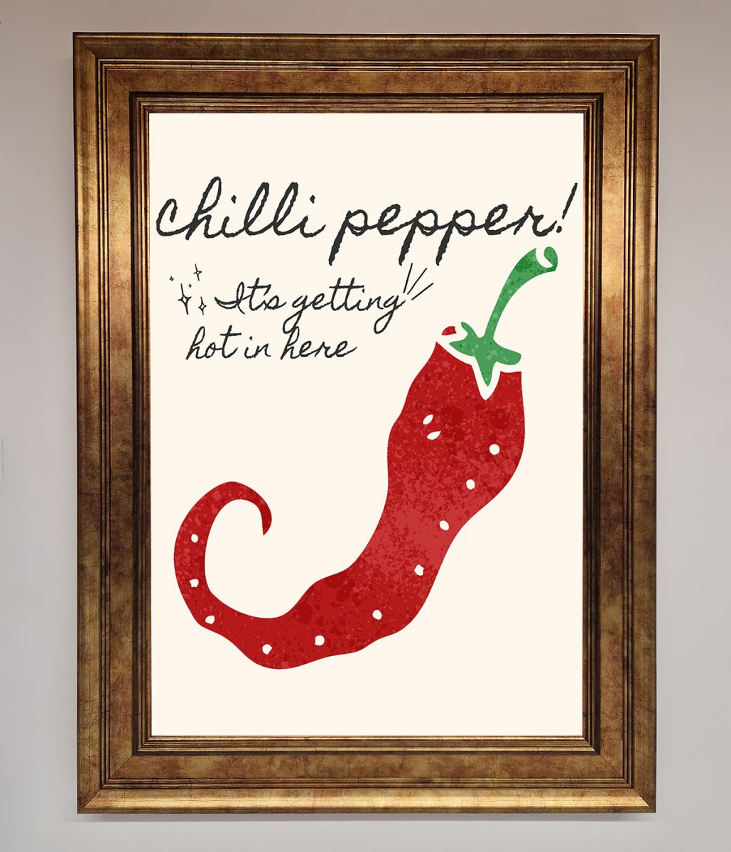 Chili Pepper Framed Print-7